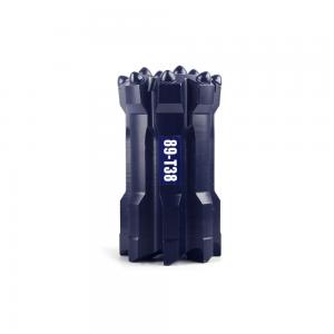 Impact Resistance Top Hammer Drill Button Bits 89mm-T38 For Borehole Drilling