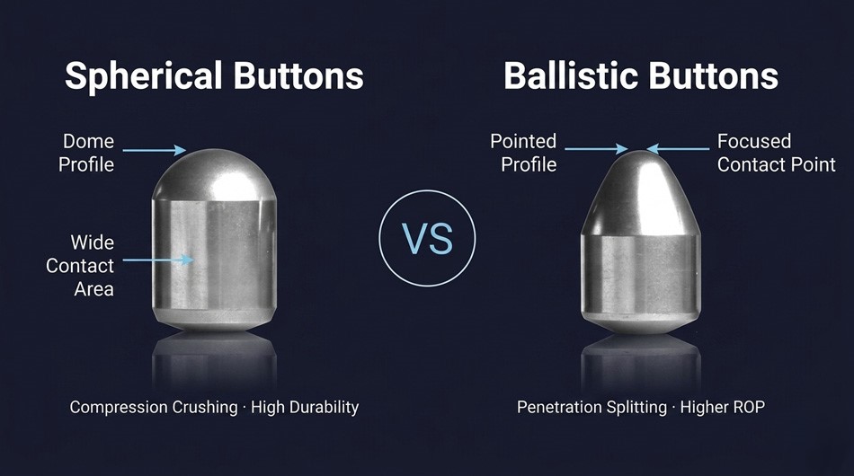 ballistic-vs-spherical-button-bits-side-by-side-comparison-on-MSD-drill-bits.jpg